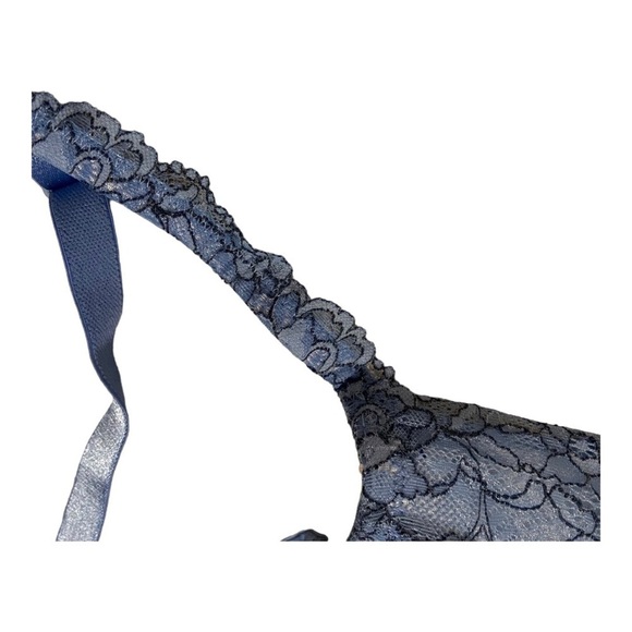 Cacique Blue Lace Bra - Picture 3 of 8